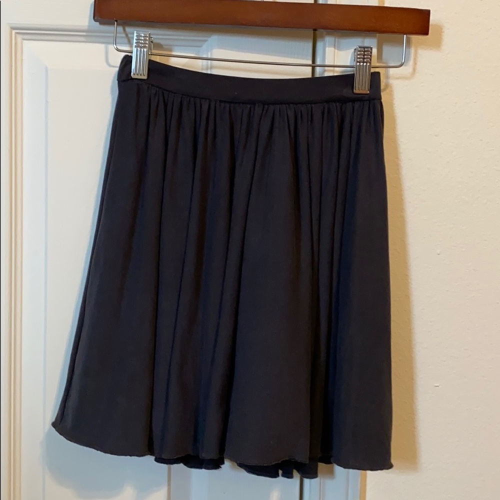 Dark blue skirt